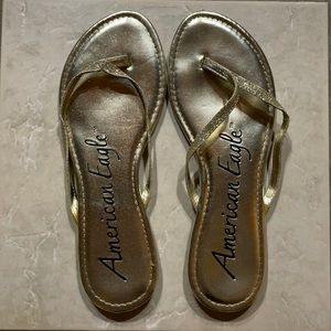 American Eagle flip flops!